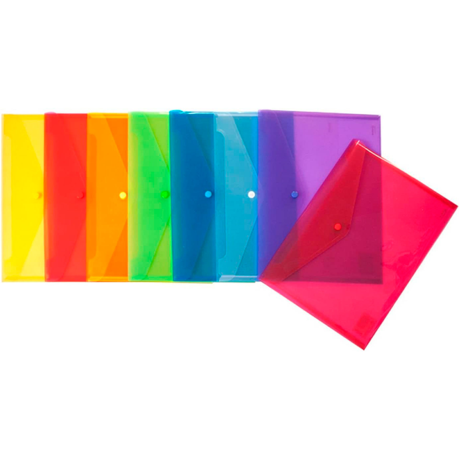 8 colores disponibles para los sobres Grafoplás