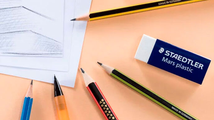 La goma de borrar Staedtler Mars Plastic al ser una goma de gran calidad y precisión tendrás unos resultados de borrado excelentes en todos los ámbitos de trabajo.