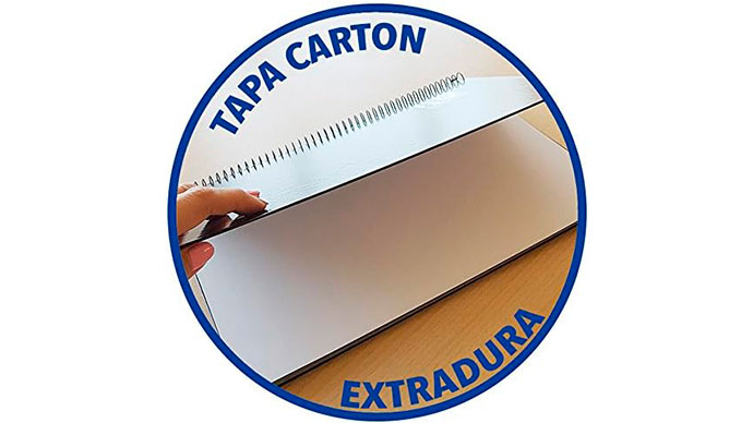  Este cuaderno contiene tapas de cartón extraduro con acabado brillante lo que hace más agradable su tacto, sus hojas fabricadas con papel exclusivo de Oxford OptikPaper de 90 gramos es único por su opacidad, lisura y satinado. La tinta no traspasa de un lado a otro ni se dispersa y es resistente a la presión del lápiz y al borrado, además permite la escritura por ambas caras de la hoja.  