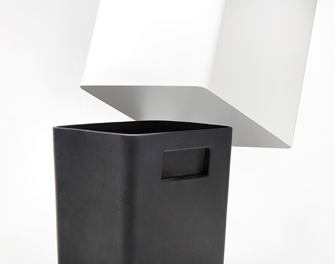Cubo interior de la papelera Basilea