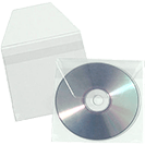 Fundas de plástico transparente para CD, DVD o Blu-Ray
