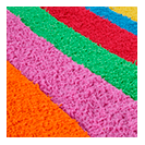 Láminas de goma EVA de colores con textura textil de toalla