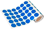 Pegatinas stickers tipo gomet adhesivo de colores y con forma cuadrada o triangular