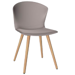 Silla con patas de madera para envío rápido Whass