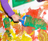 Témperas de colores para pintar dibujos de paisajes Jovi