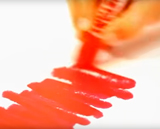 Témperas de colores para pintar dibujos de paisajes Jovi
