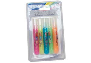 Lápices para aplicar purpurina fluorescente de colores Glitter Glue 3D Paint