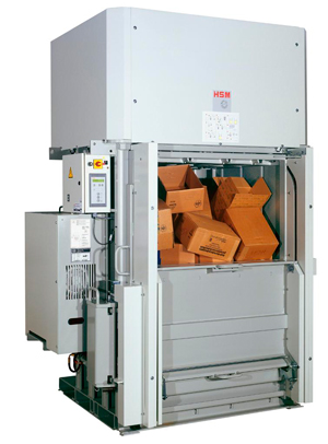Prensa compactadora enfardadora de balas vertical HSM 600.1 VL