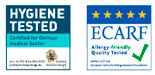 Certificado con teste de higiene y alergias
