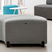 Sofá Soft Seating de espera modular Bend Actiu