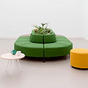 Sofá Soft Seating de espera modular Bend Actiu