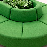 Sofá Soft Seating de espera modular Bend Actiu