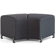 Sofá Soft Seating de espera modular Bend Actiu