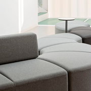 Sofá Soft Seating de espera modular Bend Actiu