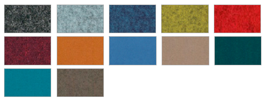 Colores de tapizado lana virgen para sofá Longo