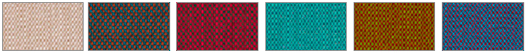 Colores de tapizado de lana y nylon Steel Cut Trio para sofá Longo