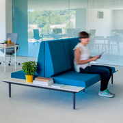 Sofá Soft Seating de espera modular Longo Actiu