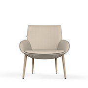 Butaca de descanso Soft Seating Noom de Actiu