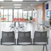 Bancada para sala de espera de Hospital Spacio Actiu en diferentes colores