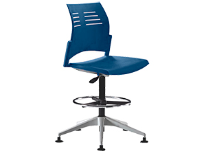 Banqueta alta de diseño ergonómico Spacio