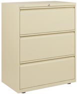 Armario archivador de cajones Essentials de Bisley en color Premium beige