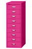 Multigavetas 29 A4 H39125NL con 15 cajones pintado en color rosa fucsia