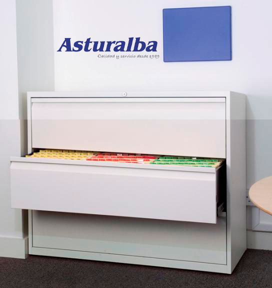 Archivador metálico para carpetas colgantes - Mobiliario Bisley