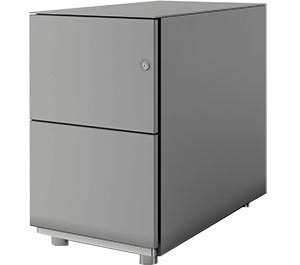 Cajonera Buck metálico OBA Bisley gris oscuro