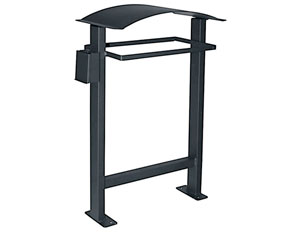 Soporte de bolsa de basura para exterior 144 58l