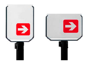 Portacarteles para poste separador personalizable barato