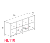 Armario Cubic de Actiu NL110