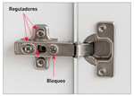 Bisagras armario modular de Actiu