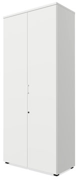 Armario de 2 metros con puertas en color blanco