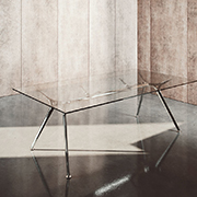 Mesa de cristal para despacho Arkitek