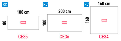 Mesas rectas Cool E100