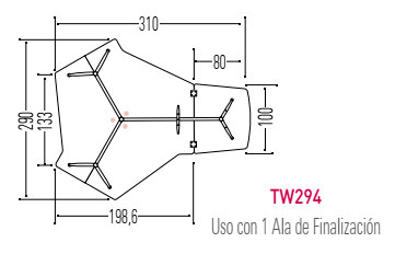 Mesas para configuración Twist Gen 100