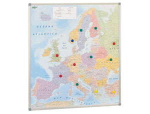 Mapa político magnético de Europa