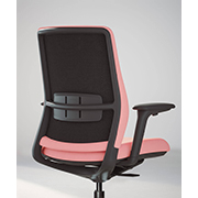 Silla de oficina A+S Work de Actiu en rosa