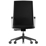 Sillón de dirección Cron de Actiu en color negro disponible en stock para envío express