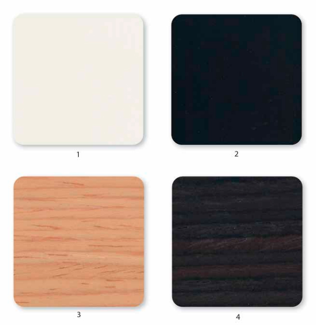 Madera lacada o laminada silla Top de Dile Office