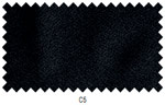 Asiento tapizado en color negro