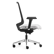 Silla para oficina con respaldo de diseño ergonómico Dot.Pro de Forma 5