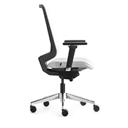 Silla para oficina con respaldo de diseño ergonómico Dot.Pro de Forma 5