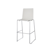 Silla Feel de Dile Office como asiento confidente con respaldo perforado y transpirable