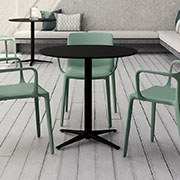 Silla Fluit de Actiu en color verde para cafetería