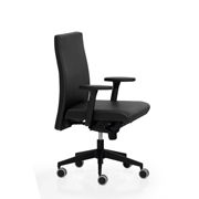 Silla de oficina con ruedas Neo de Dile Office en negro