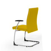 Silla confidente Neo de Dile Office en amarillo