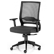 Silla de oficina barata con respaldo de malla ergonómica Opera