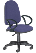 Silla de oficina en tela igníguga RD-930-3 azul