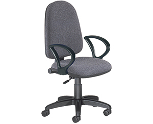 Silla de oficina ergonómica con tela ignífuga RD-930